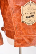 画像4: Y'2 LEATHER OIL WAX HORSE BRITISH STYLE AVIATOR JACKET サイズ40 メンズ　人気　通販 (4)