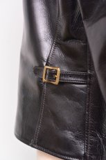 画像11: Y'2 LEATHER ANILINE STEER SINGLE RIDERS LSR-42 BLACK TEA-CORE サイズ42 メンズ　人気　通販 (11)
