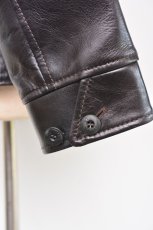 画像10: Y'2 LEATHER ANILINE STEER SINGLE RIDERS LSR-42 BLACK TEA-CORE サイズ42 メンズ　人気　通販 (10)