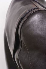 画像13: Y'2 LEATHER ANILINE STEER SINGLE RIDERS LSR-42 BLACK TEA-CORE サイズ42 メンズ　人気　通販 (13)
