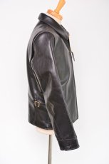 画像9: Y'2 LEATHER ANILINE STEER SINGLE RIDERS LSR-42 BLACK TEA-CORE サイズ42 メンズ　人気　通販 (9)