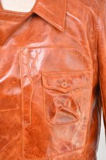 画像5: Y'2 LEATHER OIL WAX HORSE BRITISH STYLE AVIATOR JACKET サイズ40 メンズ　人気　通販 (5)