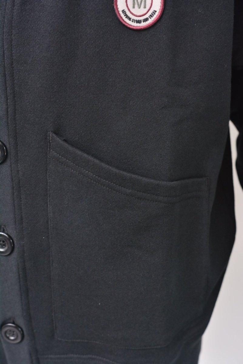 画像10: COBMASTER/コブマスター 裏毛×プリント カーディガン ブラック メンズ 人気 通販 (10)