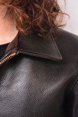 画像2: Y'2 LEATHER OILED ROUGH STEER SPORTS JACKET メンズ 革ジャン 人気 通販 (2)