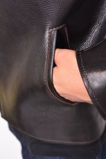 画像4: Y'2 LEATHER OILED ROUGH STEER SPORTS JACKET メンズ 革ジャン 人気 通販 (4)