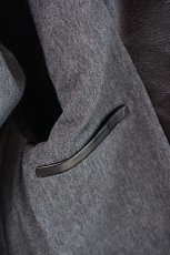 画像13: Y'2 LEATHER ANILINE STEER ROUNDED HEM CAR COAT LSC-76-C メンズ 人気 通販 (13)