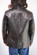 画像7: Y'2 LEATHER ANILINE STEER ROUNDED HEM CAR COAT LSC-76-C メンズ 人気 通販 (7)