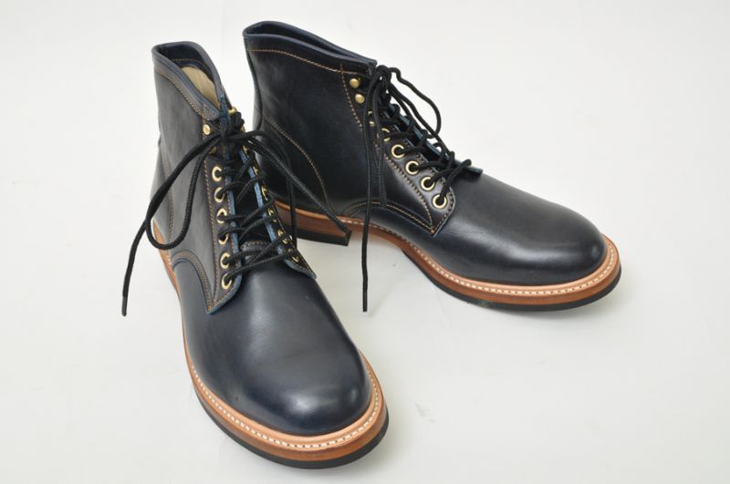 Y'2 LEATHER INDIGO HORSE WORK BOOTS インディゴホースワークブーツ