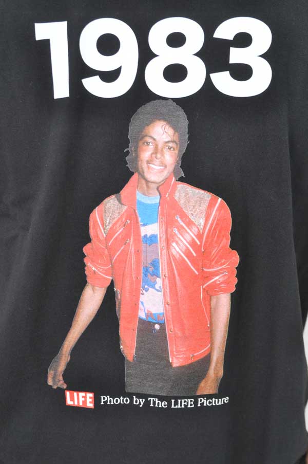 LIFEコラボTシャツ Michael Jackson（マイケル ジャクソン） A メンズ 