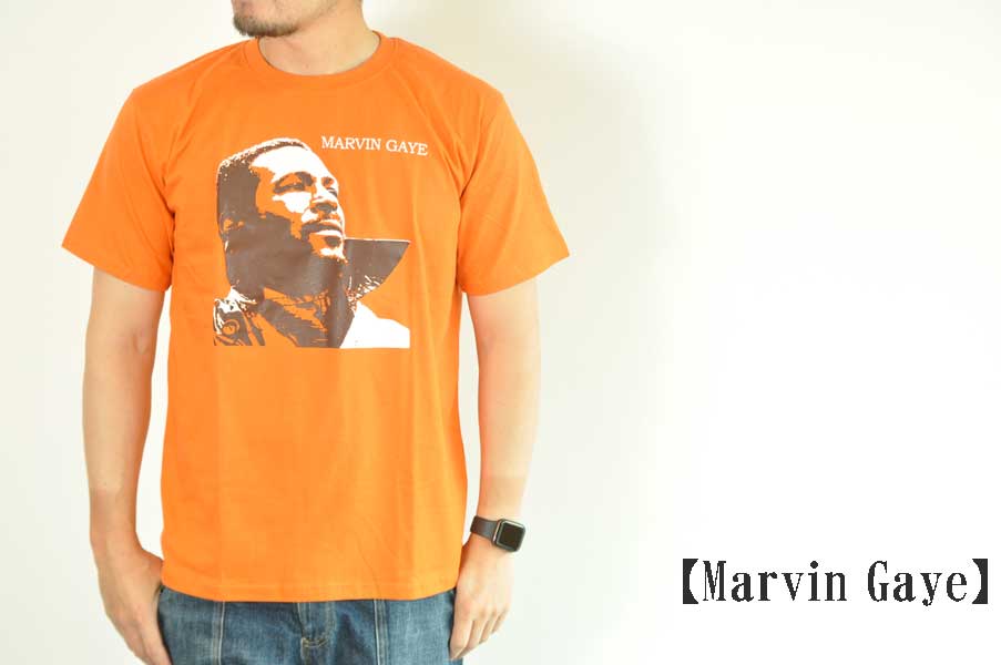 画像1: Marvin Gaye1 （マーヴィン　ゲイ）Tシャツ　メンズ　人気　通販 (1)