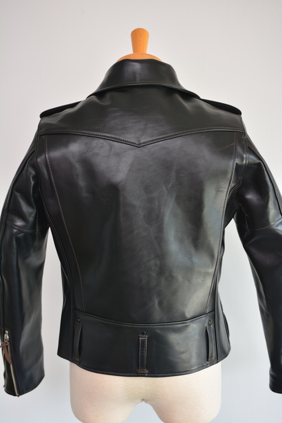 Y'2 LEATHER (ワイツーレザー) VINTAGE HORSE D-POCKET DOUBLE